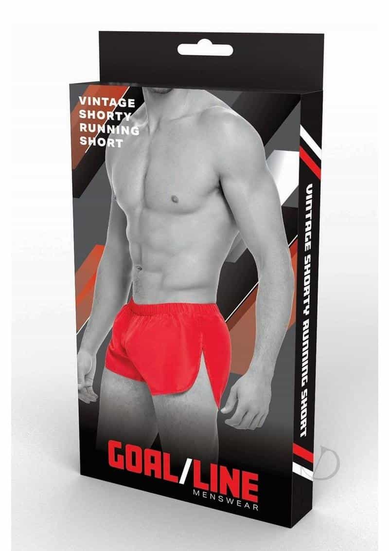 Goal Line Extreme Split Shorts S/m Red product image