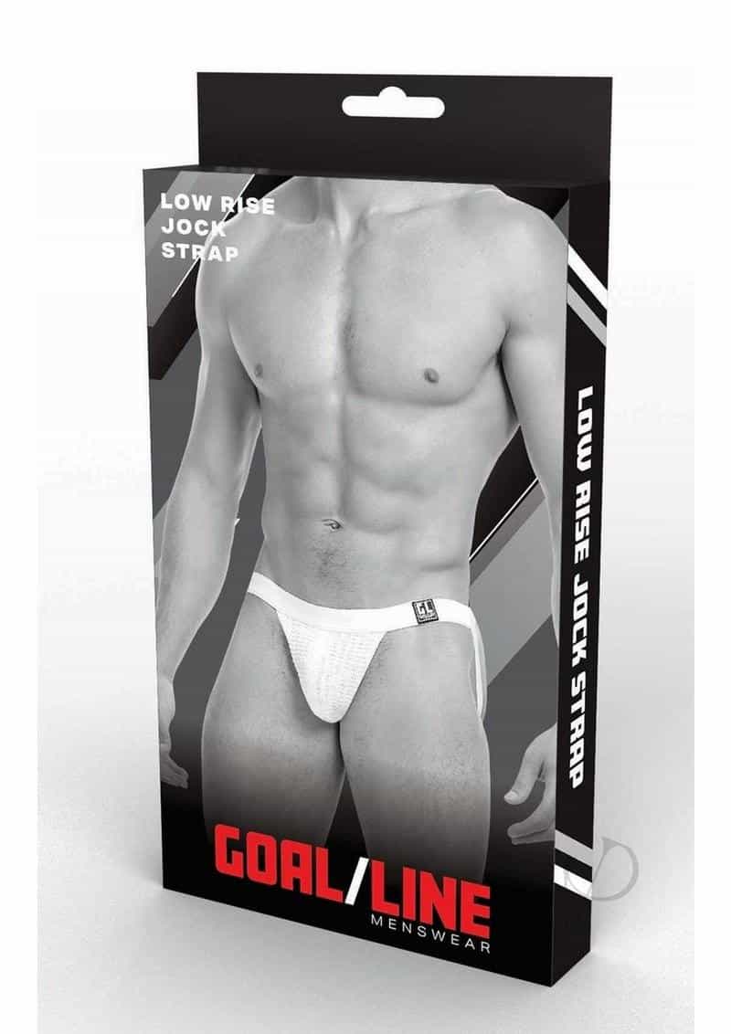 Goal Line Low Rise Jockstrap S/m Wht product image