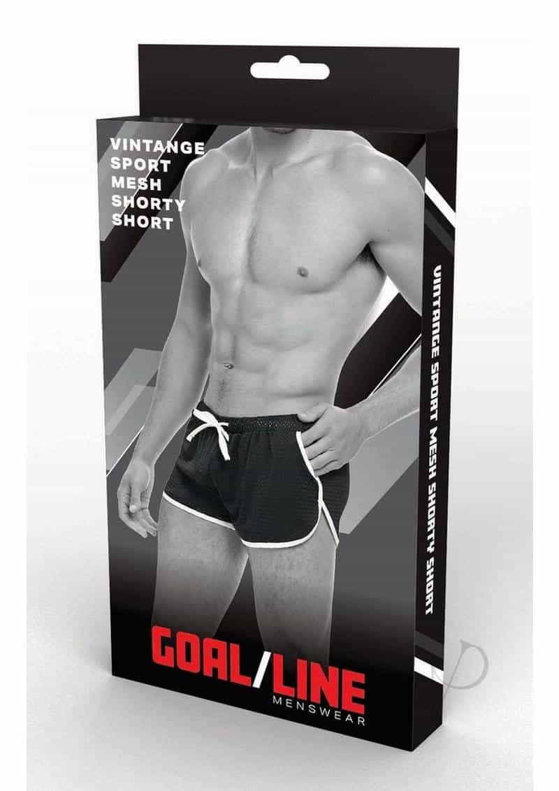 Goal Line Side Split Mesh Short S/m Blk product image