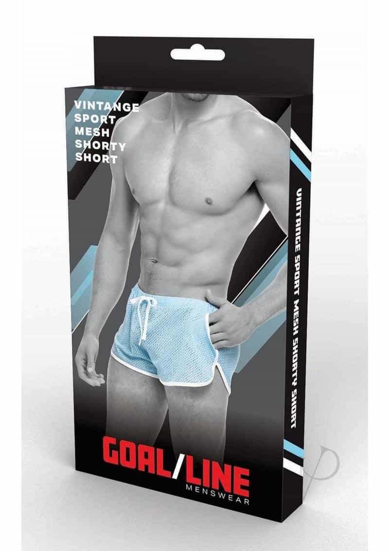 Goal Linesidesplitmeshshortlxlblu(spec) product image