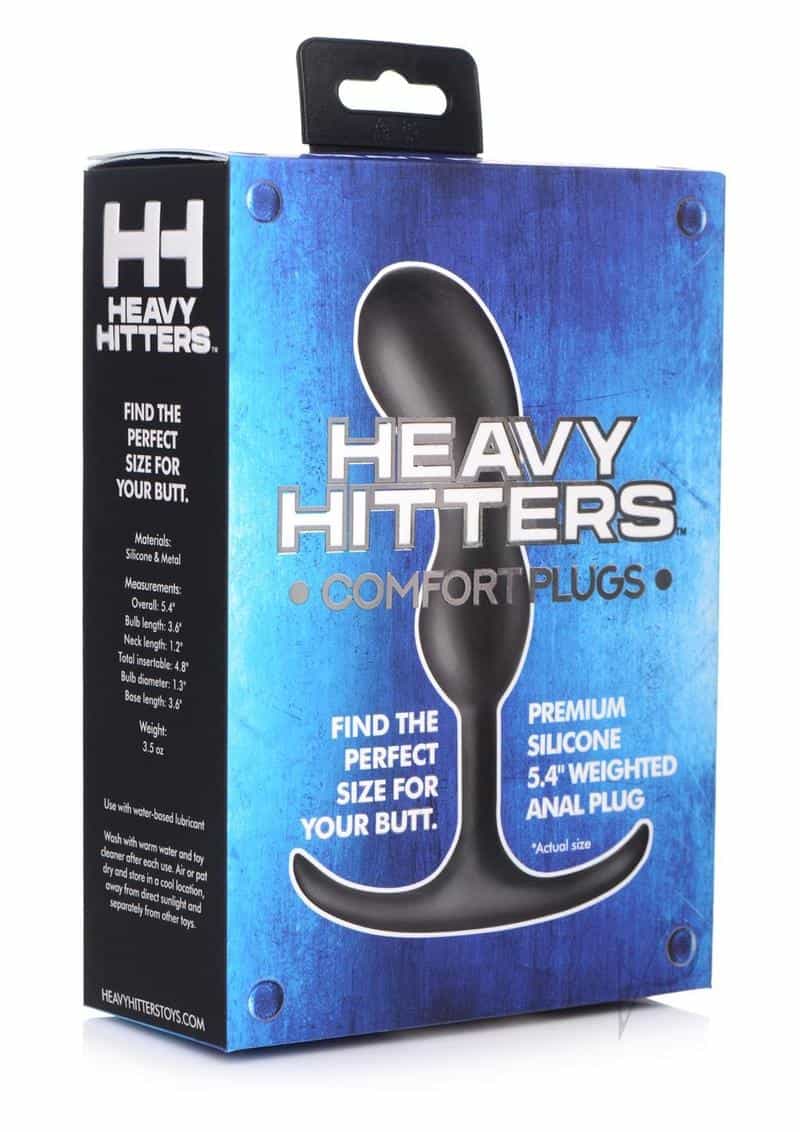 Heavy Hitters Comfort Plugs 5.5 Black product image