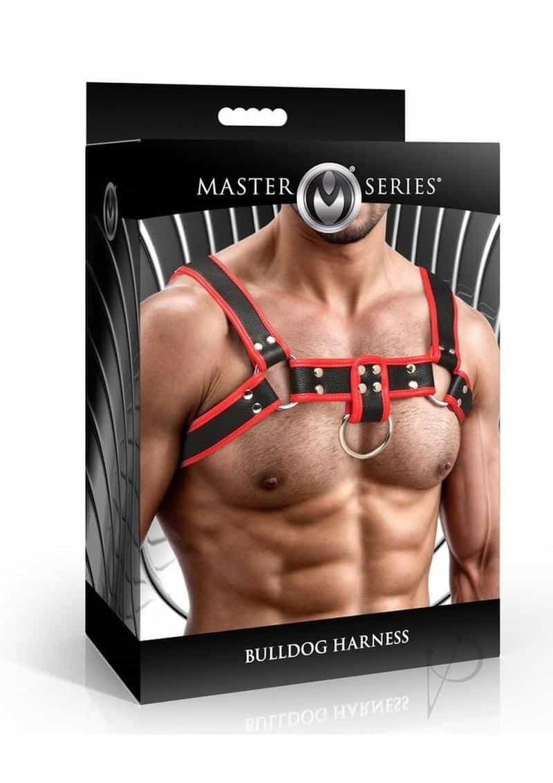 Ms Bulldog Harness Red product image