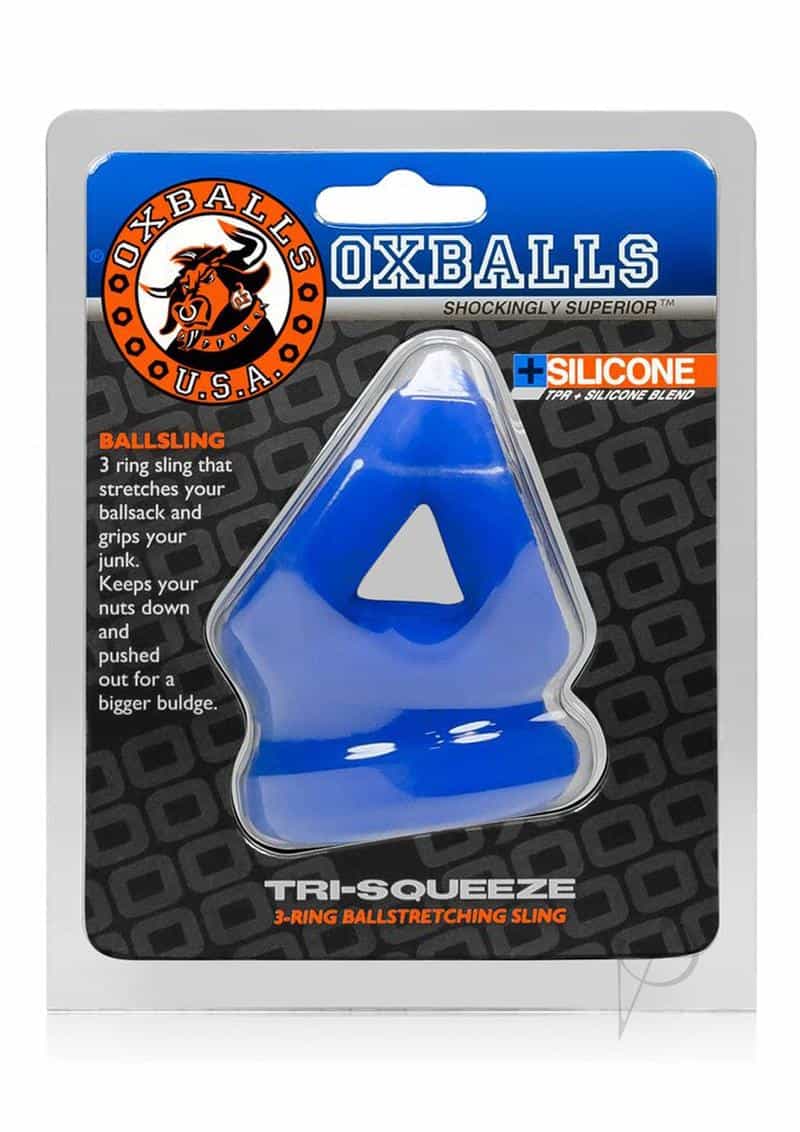 Tri-sqeeze Cocksling/ballstretcher Blue product image