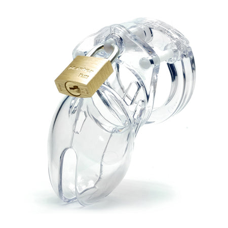 CB-6000S Clear Male Chastity-0